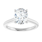 The Timeless Cathedral Solitaire Engagement Ring | Oval | 2 CTW