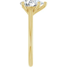 The Timeless Cathedral Solitaire Engagement Ring | Pear | 2 CTW