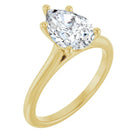 The Timeless Cathedral Solitaire Engagement Ring | Pear | 2 CTW