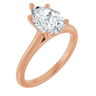 The Timeless Cathedral Solitaire Engagement Ring | Pear | 2 CTW