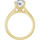 The Timeless Cathedral Solitaire Engagement Ring | Round | 2 CTW