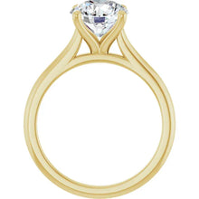 The Timeless Cathedral Solitaire Engagement Ring | Round | 2 CTW
