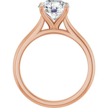 The Timeless Cathedral Solitaire Engagement Ring | Round | 2 CTW