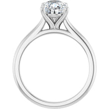 The Timeless Cathedral Solitaire Engagement Ring | Pear | 2 CTW