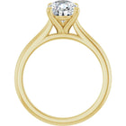 The Timeless Cathedral Solitaire Engagement Ring | Pear | 2 CTW