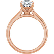 The Timeless Cathedral Solitaire Engagement Ring | Pear | 2 CTW