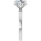 The Timeless Hidden Halo Engagement Ring | Oval | 2 CTW