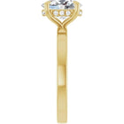 The Timeless Hidden Halo Engagement Ring | Oval | 2 CTW