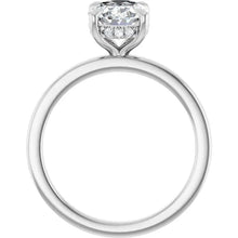 The Timeless Hidden Halo Engagement Ring | Oval | 2 CTW