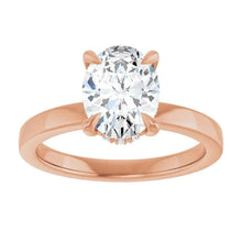 The Timeless Hidden Halo Engagement Ring | Oval | 2 CTW
