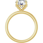 The Timeless Hidden Halo Engagement Ring | Round | 2 CTW