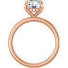 The Timeless Hidden Halo Engagement Ring | Round | 2 CTW