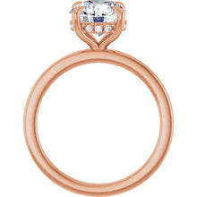 The Timeless Hidden Halo Engagement Ring | Round | 2 CTW