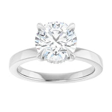 The Timeless Hidden Halo Engagement Ring | Round | 2 CTW