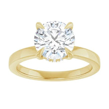 The Timeless Hidden Halo Engagement Ring | Round | 2 CTW