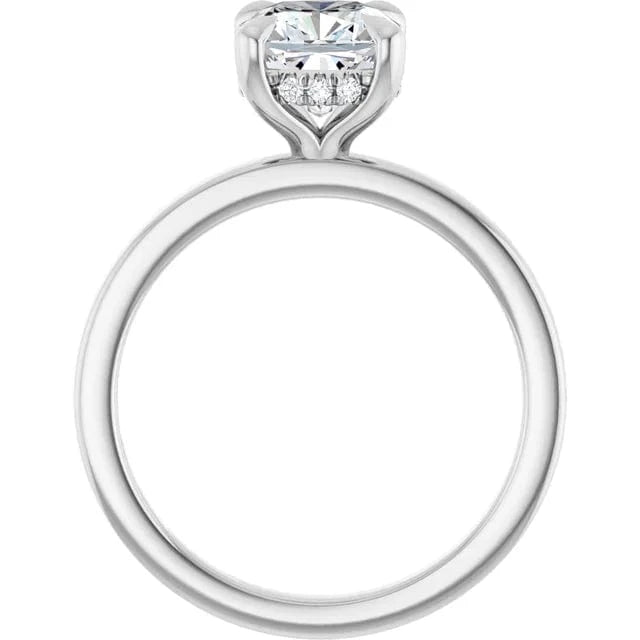 The Timeless Hidden Halo Engagement Ring | Cushion | 2 CTW