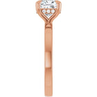 The Timeless Hidden Halo Engagement Ring | Cushion | 2 CTW