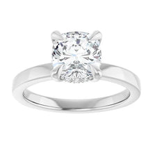The Timeless Hidden Halo Engagement Ring | Cushion | 2 CTW