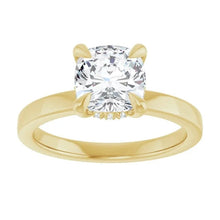 The Timeless Hidden Halo Engagement Ring | Cushion | 2 CTW