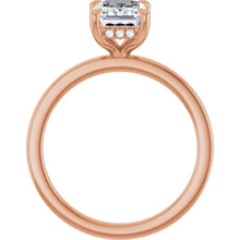 The Timeless Hidden Halo Engagement Ring | Emerald | 2 CTW