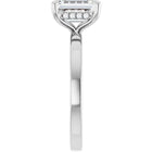 The Timeless Hidden Halo Engagement Ring | Emerald | 2 CTW