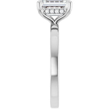 The Timeless Hidden Halo Engagement Ring | Emerald | 2 CTW