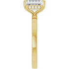 The Timeless Hidden Halo Engagement Ring | Emerald | 2 CTW