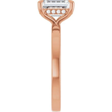 The Timeless Hidden Halo Engagement Ring | Emerald | 2 CTW