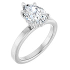 The Timeless Hidden Halo Engagement Ring | Pear | 2 CTW