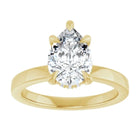 The Timeless Hidden Halo Engagement Ring | Pear | 2 CTW