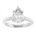 The Signature Solitaire Engagement Ring | Pear | 2 CTW