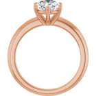 The Signature Solitaire Engagement Ring | Oval | 2 CTW