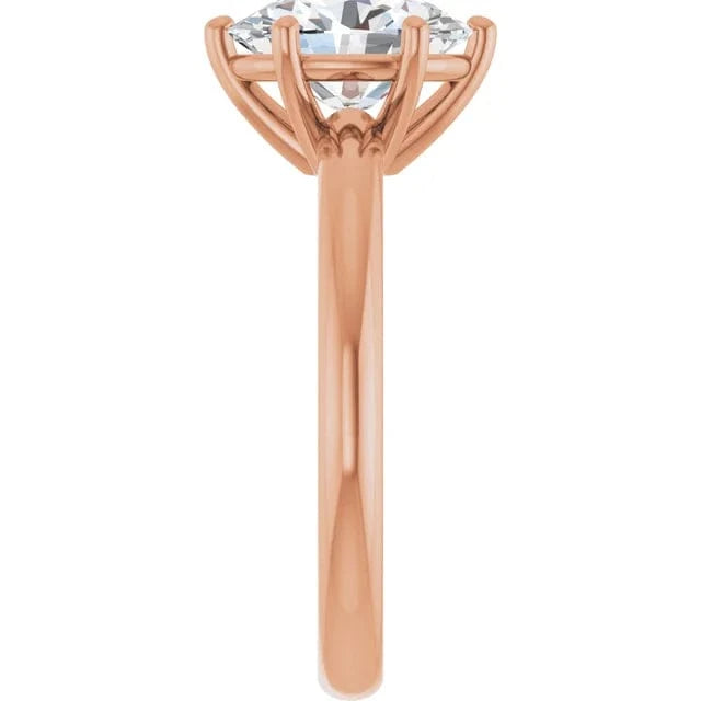 The Signature Solitaire Engagement Ring | Oval | 2 CTW