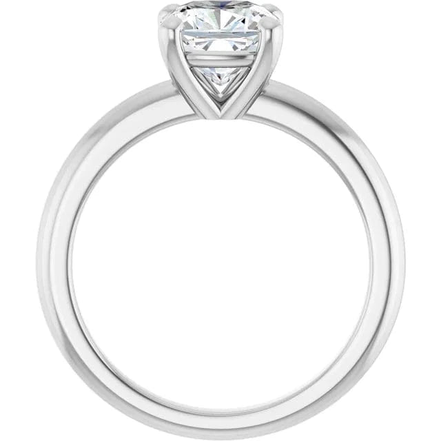 The Signature Solitaire Engagement Ring | Cushion | 2 CTW