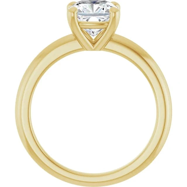 The Signature Solitaire Engagement Ring | Cushion | 2 CTW