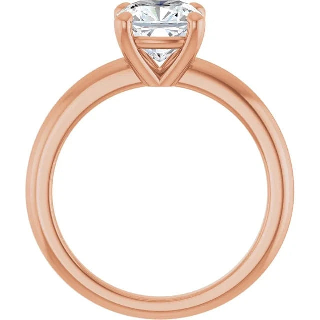 The Signature Solitaire Engagement Ring | Cushion | 2 CTW