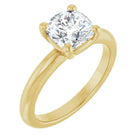 The Signature Solitaire Engagement Ring | Cushion | 2 CTW