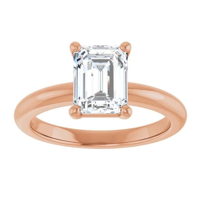 The Signature Solitaire Engagement Ring | Emerald | 2 CTW