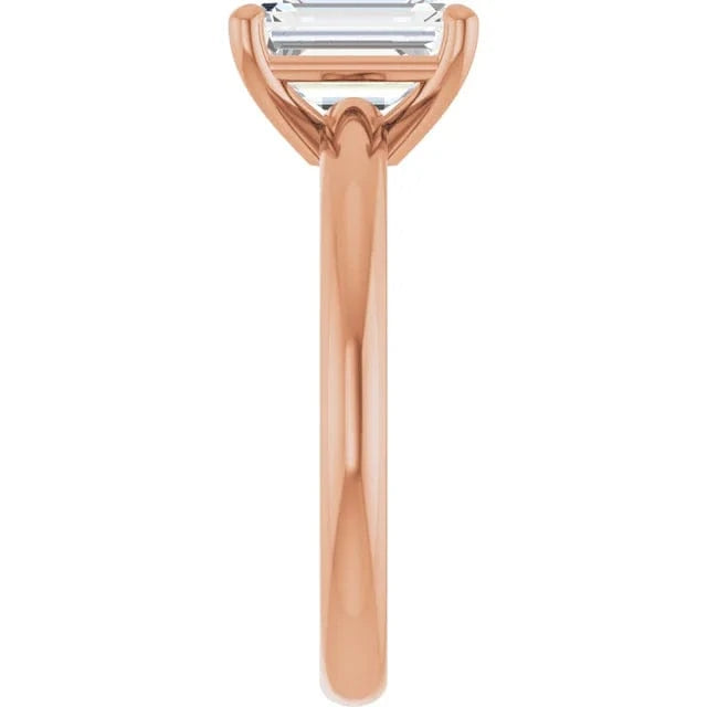 The Signature Solitaire Engagement Ring | Emerald | 2 CTW