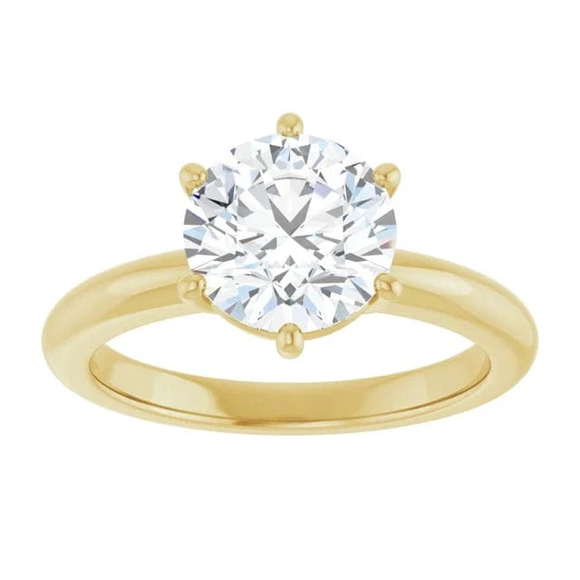 The Signature Solitaire Engagement Ring | Round | 2 CTW