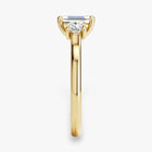 The Classic 3-Stone Engagement Ring | Emerald