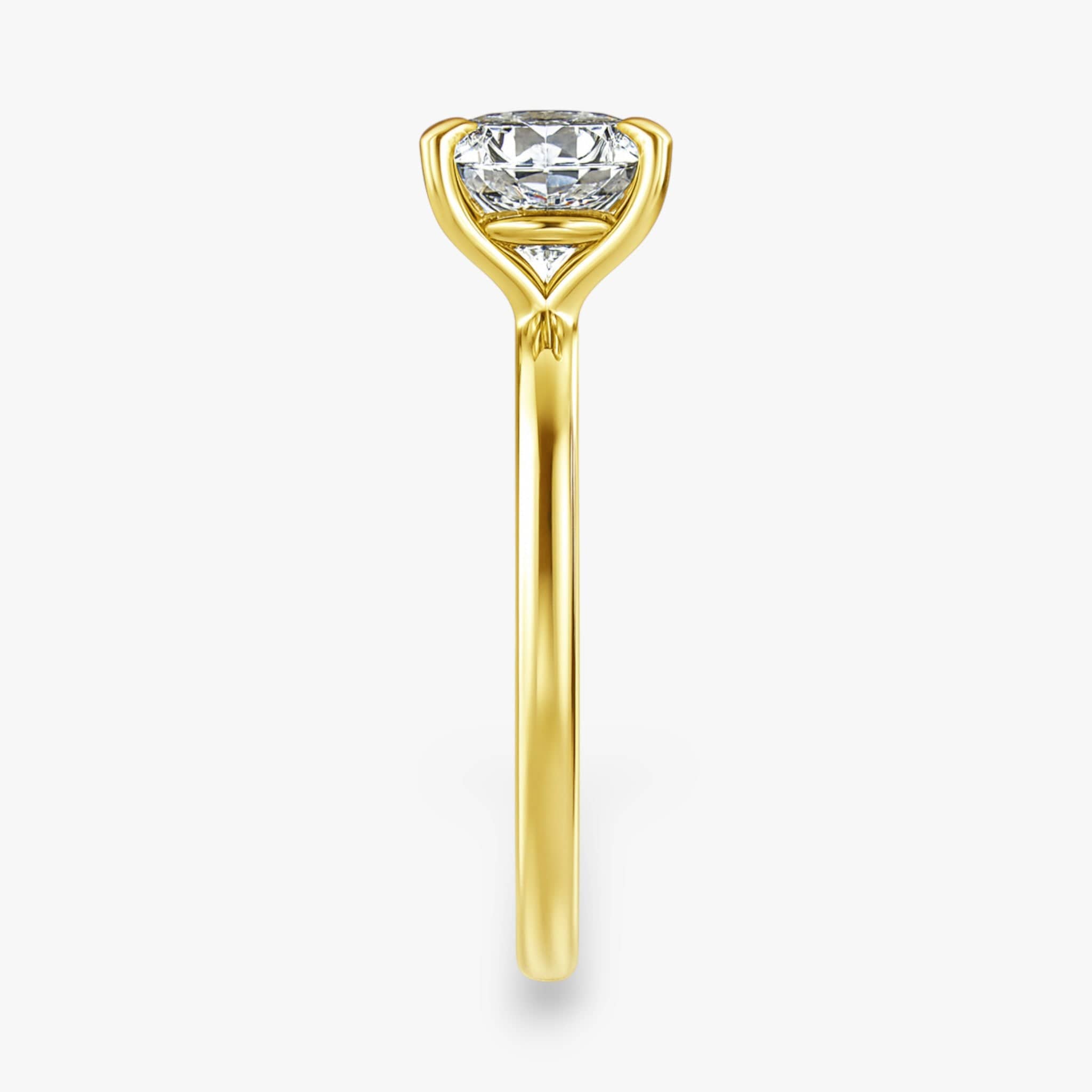 The Timeless Solitaire Engagement Ring | Cushion