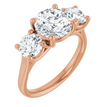 The Classic 3-Stone Engagement Ring | Round | 3 ⅕ CTW