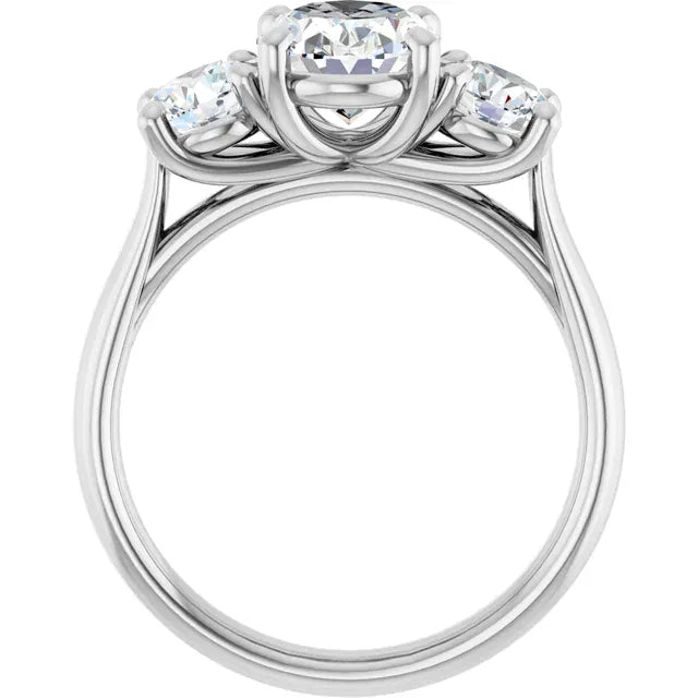 The Classic 3-Stone Engagement Ring | Oval | 3 ⅕ CTW