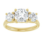 The Classic 3-Stone Engagement Ring | Cushion | 3 ⅕ CTW