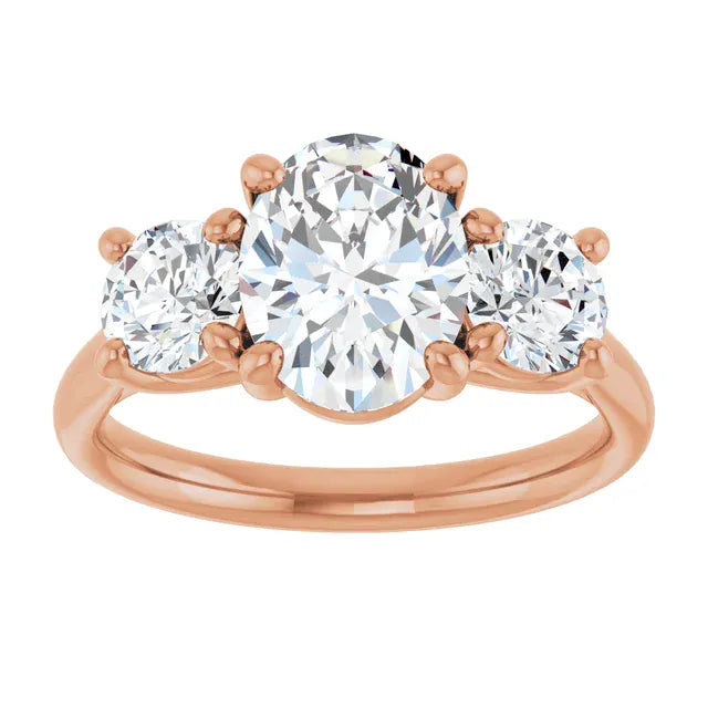 The Classic 3-Stone Engagement Ring | Oval | 3 ⅕ CTW