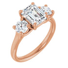 The Classic 3-Stone Engagement Ring | Emerald | 3 ⅕ CTW