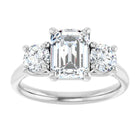 The Classic 3-Stone Engagement Ring | Emerald | 3 ⅕ CTW