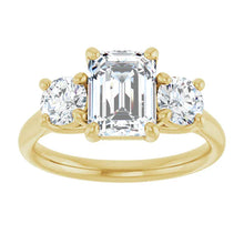 The Classic 3-Stone Engagement Ring | Emerald | 3 ⅕ CTW