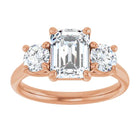 The Classic 3-Stone Engagement Ring | Emerald | 3 ⅕ CTW